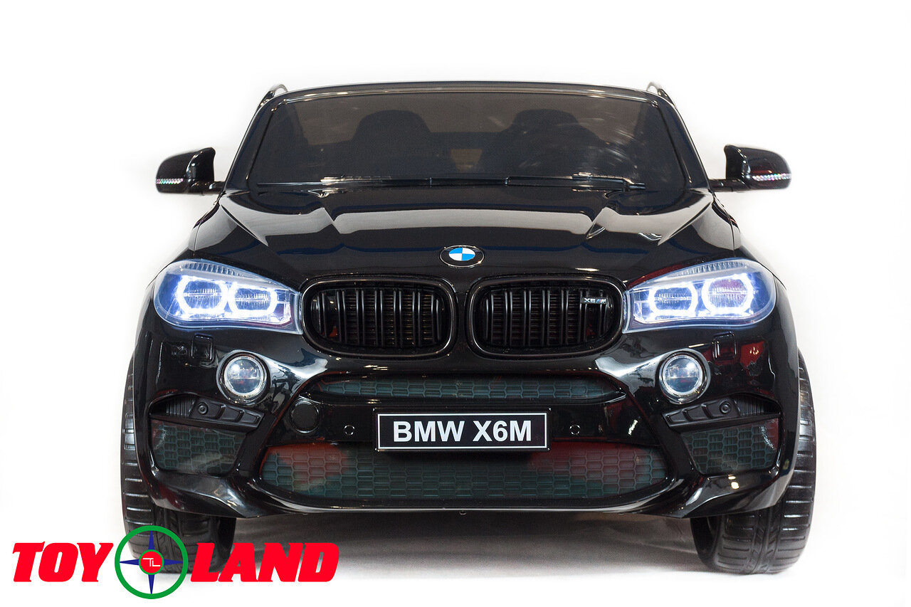 Электромобиль ToyLand BMW X6 mini черного цвета  